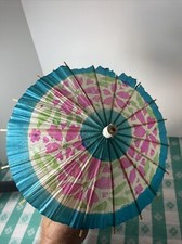 Vintage Paper Japan Made Umbrella 10 Inch Round