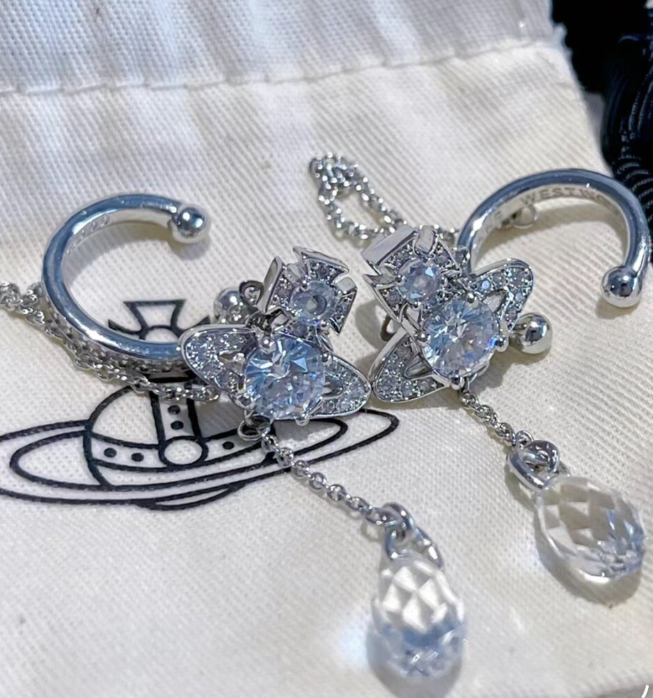 Vivienne Westwood｜HENRIETTEドロップピアス　シルバー Vivienne Westwood HENRIETTE ドロップピアス シルバー