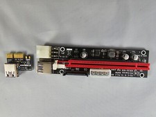 Lot of 6 - PCIE Riser for Ethereum Mining Rigs, GPU Risers for ETH Mining Rigs