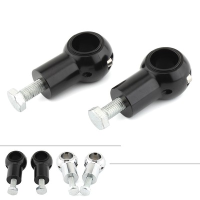 2 Lenkerklemmen Riser Rise Bar für Harley Davidson Cruisers Choppers