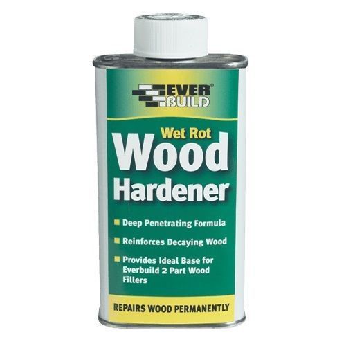 Everbuild Wet Rot Wood Hardener (Treatment) Repairs Wood Timber