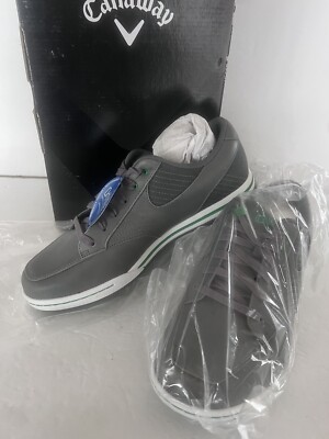 CALLAWAY~M332~All Day Collection~Del Mar Golf Shoes~Gray/Green~Men’s 