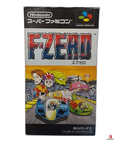 SFC F-ZERO  NINTENDO SUPER FAMICOM / SUPER NINTENDO SNES "good" Japan Used