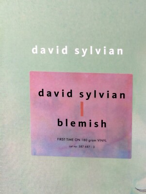 David Sylvian David Sylvian LP レコード David Sylvian BLEMISH 180g GATEFOLD New Sealed Black Vinyl Record