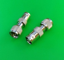  5 PCS Mini UHF Male To BNC Female Connector - USA Seller