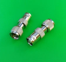 (5 PCS) Mini UHF Male To BNC Female Connector - USA Seller
