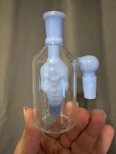 ASH CATCHER 14mm Skull ASH CATCHER 90 DEGREE Blue