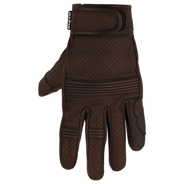 Gants été Strada en cuir marron XS de haute qualité