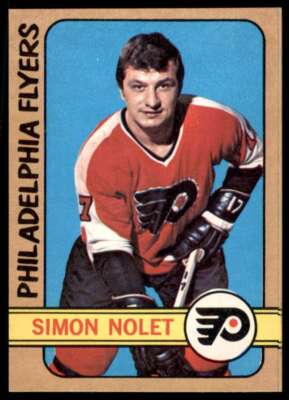 1972-73 O-PEE-CHEE SIMON NOLET PHILADELPHIA FLYERS #125 NR-MINT X157