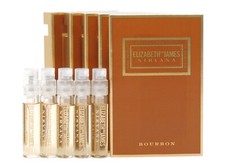 ELIZABETH AND JAMES NIRVANA BOURBON EDP 2.0ml .06oz x 5 PERFUME SPRAY SAMPLES