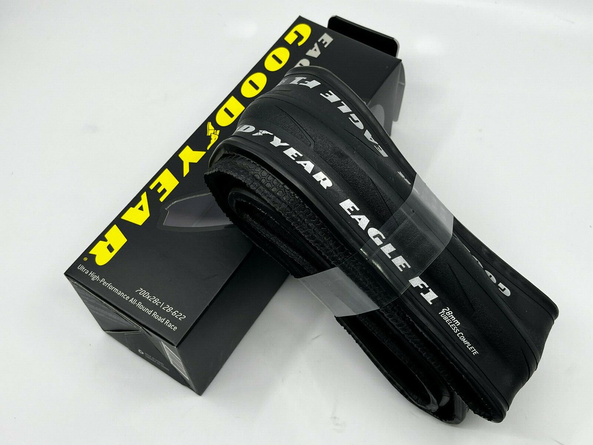 GOODYEAR EAGLE F1 チューブレス 700×28c BLACK Goodyear Eagle F1 Tubeless Complete 700x28 Road Single Tire