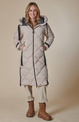 Zhrill Damen Wintermantel ISI STEP FOG beige ZJ424513-N2002 Gr. L,XL