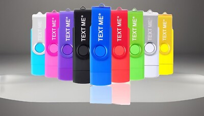 High Speed USB Flash Drive 64gb USB Stick Pen With Type C Converter.