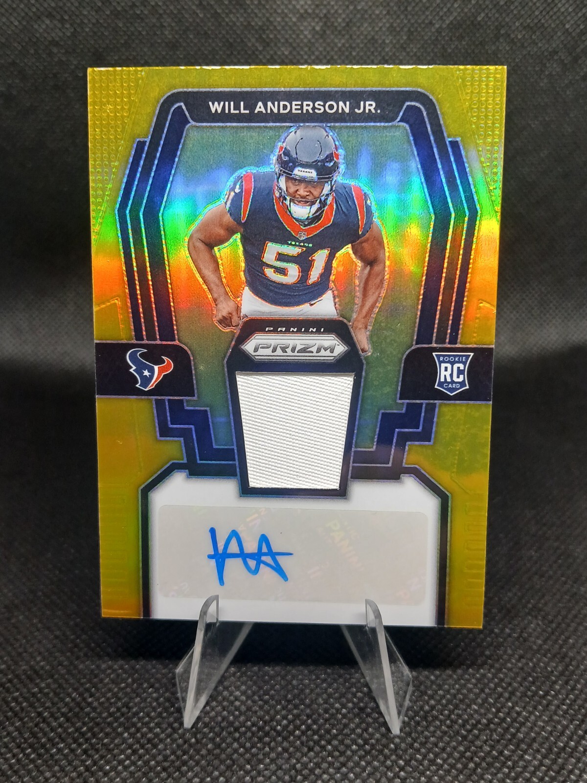 2023 Prizm #RPA-WA Will Anderson Jr RPA Gold /10