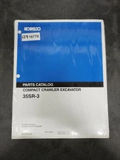 ONE  Kobelco 35SR-3 Compact Crawler Excavator Factory Parts Catalog