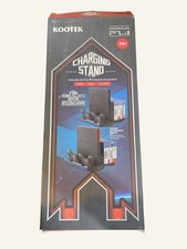 PS4 Slim Cooling Stand with 2 Fans  Two Controller Charging Station New