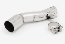 LEXTEK Stainless Exhaust Link Pipe for Honda NC750 NC750x 14-24  51mm Can