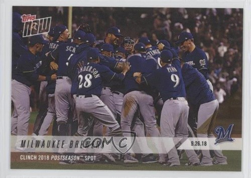 2018 Topps Now 793 MILWAUKEE BREWERS™