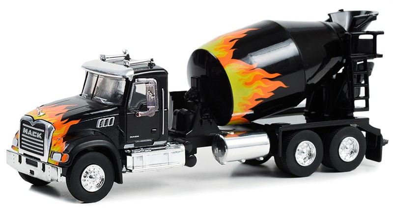 Greenlight Mack Granite 6x4 toupie 2019 S.D. Trucks camion malaxeur miniature