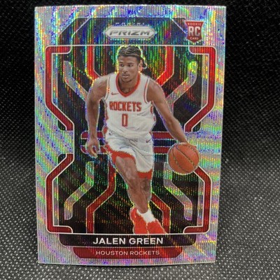 2021-22 Panini Prizm - Jalen Green #306 Silver Wave Prizm (RC)
