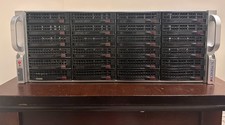 Supermicro CSE-847E1C-R1K28JBOD 4U 44-Bay SAS3 IPMI JBOD Enclosure include Rails