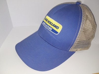 New Holland Agriculture Trucker Dad Hat Cap Mesh Adjustable Back