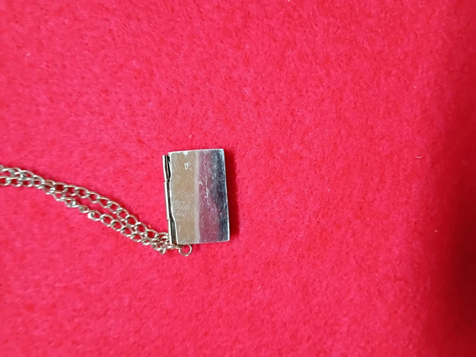 Collar Sobre Creativo Pareja Carta de Amor Colgante Joyería Regalo de San Valentín Foto 2 de 4