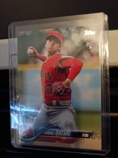 Topps 2018 Update Shohei Ohtani #US1 RC Pitching Red Jersey Angels