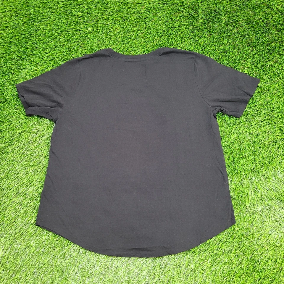 Camisa NASA Outer-Space Planet para mujer 2XL 21x25 negra Foto 2 de 4