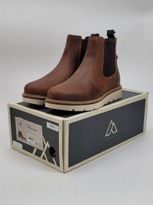 Alpine Design Womens Blaze Chelsea Boots Brown/Tan Color Leather AD23WCW007-TAN