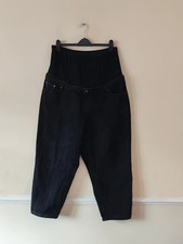 In The Style Black Over The Bump Maternity Jeans Size 20