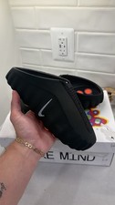 Nike Mind 001 Black/Chrome Slides (Size 9) New With Box *Run Small(size up 1) 