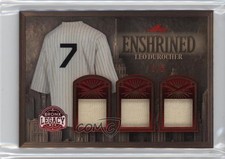 2025 Leaf A Bronx Legacy Enshrined Red Spectrum Holofoil 1/6 Leo Durocher 0u66