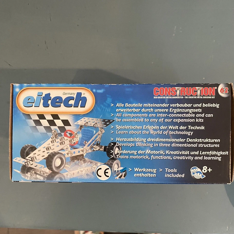 Eitech Germany Dragster Hot Rod Toy Set 62 New! - Image 2 of 4