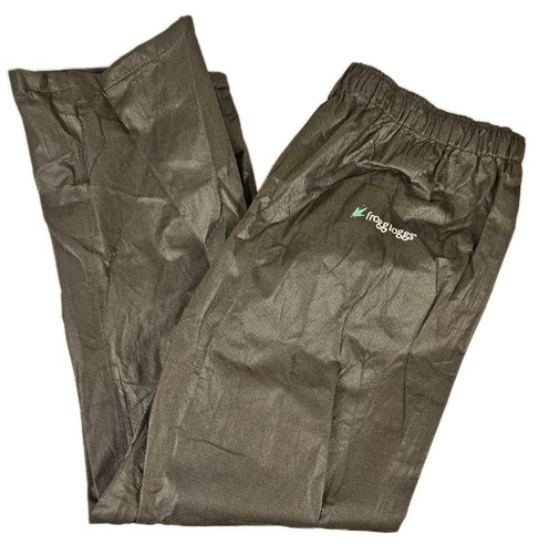 Frogg Toggs Mens Frog Rain Pant Size XXL 2XL Black Tall