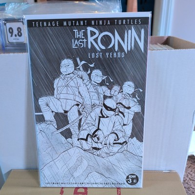 THE LAST RONIN LOST YEARS #3 1:50 MCKELVIE B&W IDW PUBLISHING 2023 TMNT