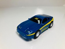 TYCO  NISSAN 300ZX   BLUE / YELLOW  slot car  BRAND NEW Collector Grade