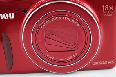 Canon PowerShot SX600 HS Digital Compact Camera Working w/ 18x