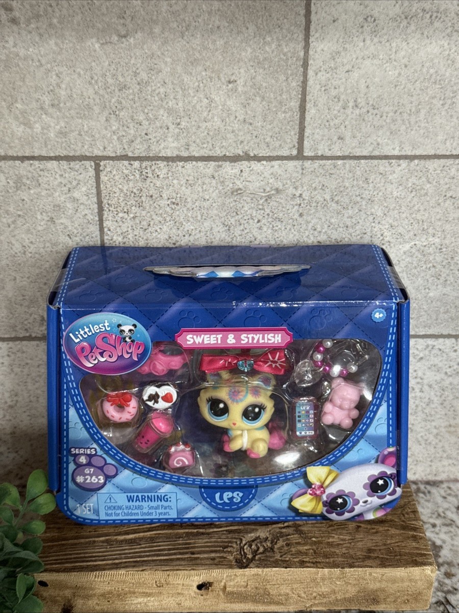 Littlest Pet Shop LPS #263 G7 Ragdoll Kitten Cat Sweet & Stylish