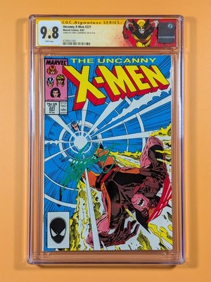 Uncanny X-Men #221 (1987) CGC 9.8 1st Mr. Sinister! Signed Chris Claremont 
