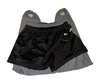 MENS GK GYMNASTICS COMPETITION NWT BLACK SHORTS POMMEL STIRRUPS LEGGINGS AXL LOT