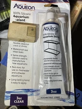 Aqueon Aquarium Silicone Sealant Clear 3 Ounces NEW IN PACKAGING
