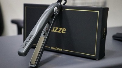  LIZZE Haarglätter Mini Titanium 200 °C / 392 °F Profi Glätteisen  