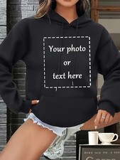 Custom Hoodies Personalized Hooded Sweatshirts with Text/Logo/Graphics Gifts