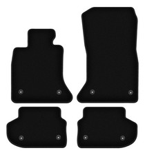 Velours Fußmatten für BMW 5 F10_FL Bj. 2013-2017  4-tlg Automatten Passgenau