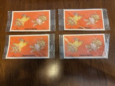 Vintage Hallmark Stick-R-Treats Teddy Bears Circus And Ballerina 1984 Lot Of 4