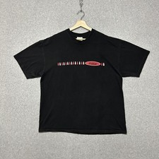 Vintage Coca-cola Shirt Mens XL Black Graphic Tee Heavyweight Logo Casual
