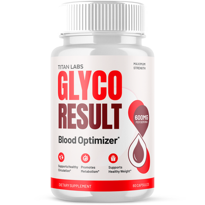 #ad 1 Pack Glyco Result Advanced Blood Health Support Formula GlycoResult 60 Caps $19.95