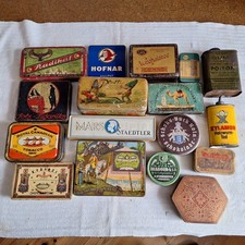 Konvolut Antiker Blechdose aus Auflösung Alt Dachbodenfund 