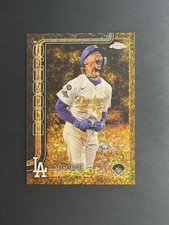 2025 Topps Gilded Collection Mookie Betts Chrome Gold Mini Diamond /50